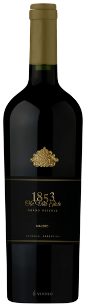 1853 Old Vine Estate "Grand Reserve" Malbec 2014 - In The Cru